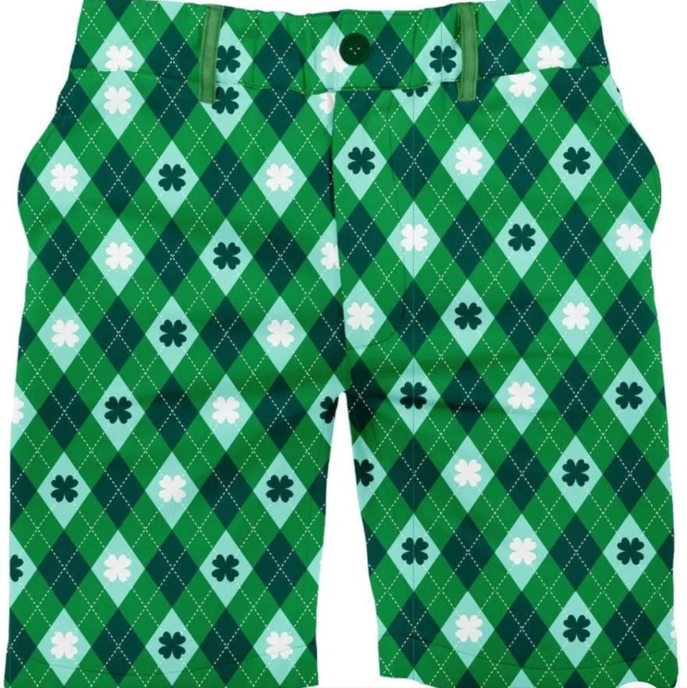 Shamrock shorts tipsy elves NWOT